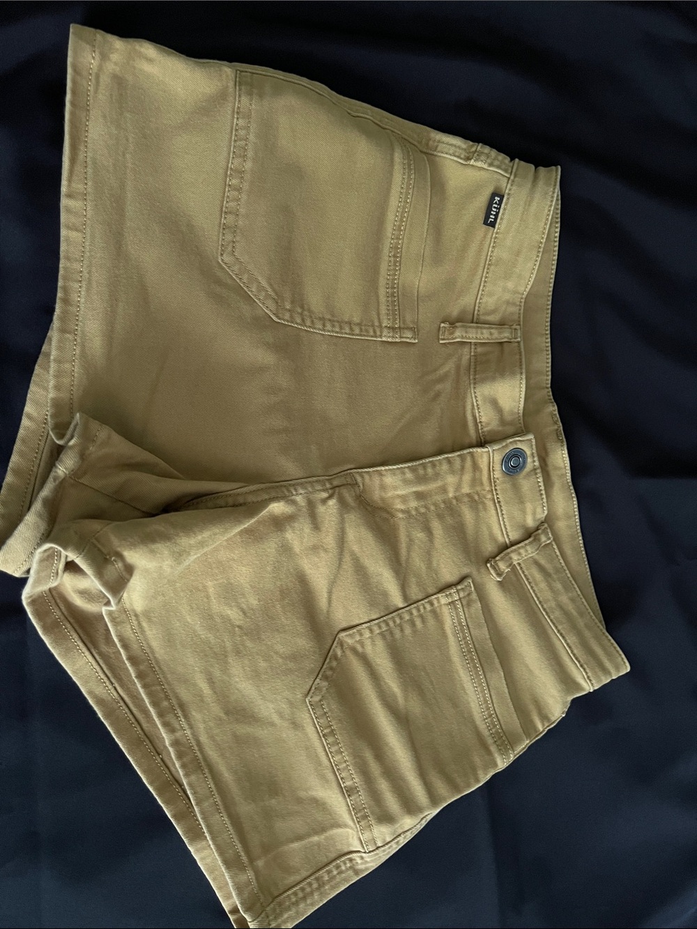 Kuhl Women's Tan Denim Jean Shorts